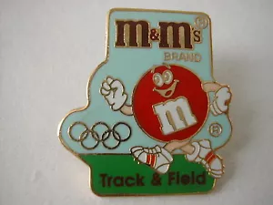 * M&M'S PIN'S EMAIL TRACK & FIELD ROUGE - Imagen 1 de 2