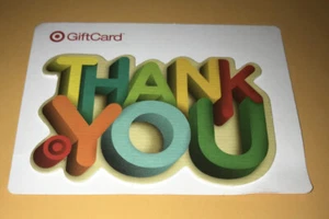 2012 THANK YOU TARGET GIFT CARD RARE NO VALUE NEW - Picture 1 of 1