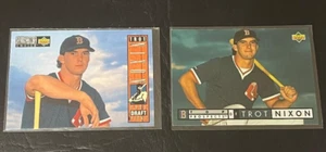 Trot Nixon 1994 cubierta superior Top Prospect Rookie #543 y 1994 Coll Ch Draft Red Sox - Imagen 1 de 1