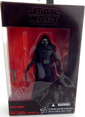 Figura de acción Hasbro Star Wars Black Series 3,75" Kylo Ren con sable de luz sin precio base como nueva Foto 1 de 4