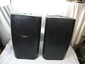 QSC AD-S82H, AcousticDesign, 8" Woofer, 240W Installation Loudspeaker, Lot of 2 - Picture 1 of 9