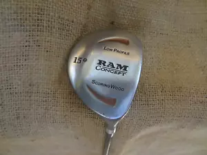 Ram CONCEPT Low Profile 15° Scoring Wood ⛳ Ram TempoWeight Graphite 90+ MPH - Picture 1 of 8
