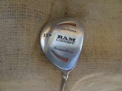 Ram CONCEPT Low Profile 15° Scoring Wood ⛳ Ram TempoWeight Graphite 90+ MPH - Image 1 of 4