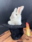Folktails Folkmanis Magician Bunny Rabbit In Top Hat Plush Hand Puppet With Tags