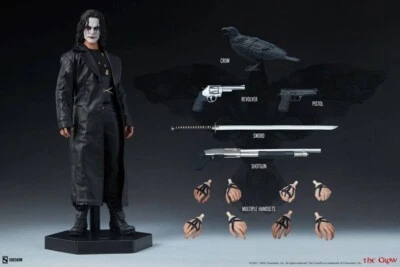 Figura de acción The Crow Il Corvo Brandon Lee 1/6 Sideshow - Imagen 1 de 4