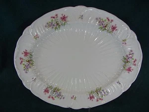 Shelley Stocks Muster 13428 Oleander Form Groß 14 3/4" Servierplatte - Bild 1 von 3
