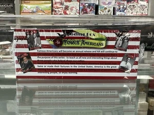 2021 HISTORIC AUTOGRAPHS FAMOUS AMERICANS VENDING BOX SEALED - Picture 1 of 1