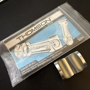 THOMSON Elite SM-H002-SL Replacement Steerer Tube Clamp Set Silver NEW IN BAG - Picture 1 of 10
