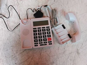 Power Test FlyingVoice FIP12WP Senior Friendly IP Phone w/ Handset and PSU AS-IS - Picture 1 of 9