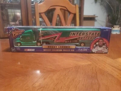  Bobby Labonte #18 Interstate Batteries Trailer Rig Winners Circle 1/64 - Image 1 of 3