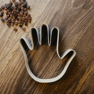 Bebé Mano Cortador Galletas - 3 Tallas - Baby Shower - Picture 1 of 3