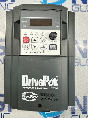 TECO N3-405-C 5 HP 480V AC VS Drive 5HP N3405C - UNTESTED - Image 1 of 3