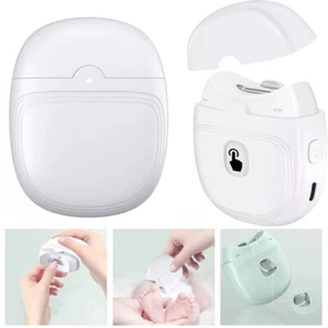 Electric Baby Nail File Kit Clippers Trimmer Toddler Toes Trim Nails Polish Care - Picture 1 of 21
