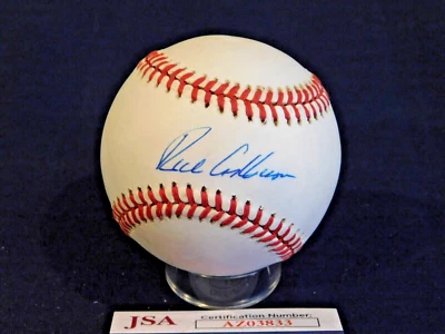 Richie Ashburn (D. 1997) Signed / Autographed ONL Bart Giamatti Baseball JSA COA - Image 1 of 4