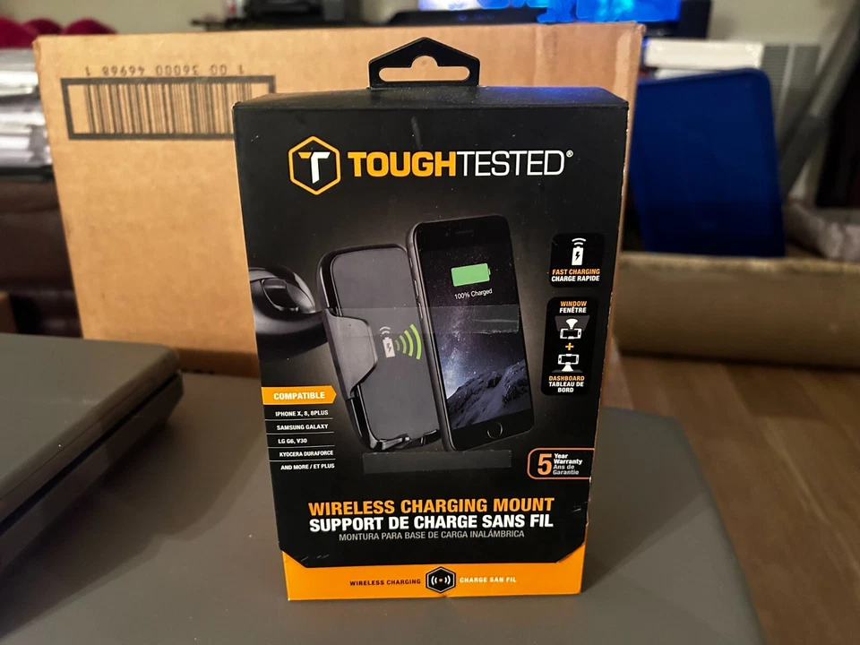 ToughTested Qi Wireless Charging Car Mount