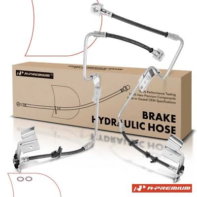 2x New Rear L& R Brake Hydraulic Hose for Chrysler PT Cruiser 2001-2010 L4 2.4L - Image 1 of 4