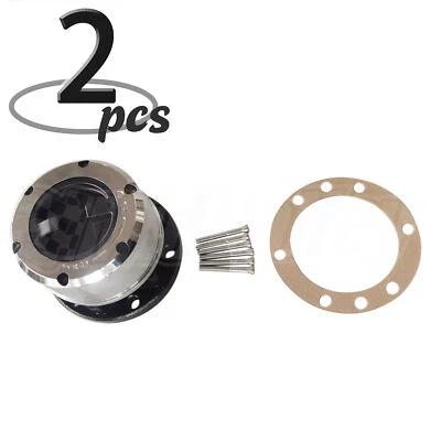 Two 27 Splines Locking Hubs For 87-04 Nissan Pathfinder Frontier Pickup Xterra - Image 1 of 3