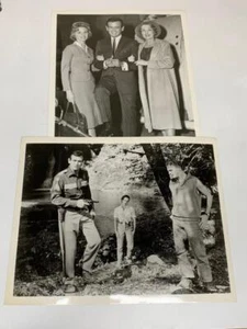 1960s Press Release RING OF FIRE David Janssen, Joyce Taylor -- Two Photos - Picture 1 of 3