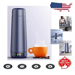 Lightweight Travel Kettle - 370ML Dual Voltage Stainless Steel with Fast Boiling - Picture 1 of 11