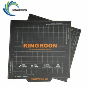 Imprimante 3D lit chauffant tapis autocollant magnétique pad pour KP3S 180 mm * 180 mm - Photo 1/9