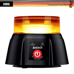 LED Rundumleuchte 12/24V Magnet Akku Warnleuchte Rundumlicht Rundumkennleuchte - Bild 1 von 12