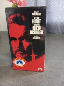 1990 The Hunt For Red October Vhs Sealed - Picture 1 of 6