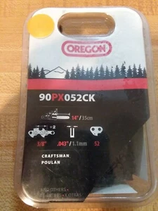 New in package, Oregon chain saw chain part# 90PX052CK - Picture 1 of 3