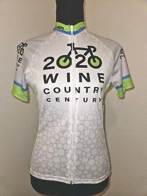 Voler Cycling Jersey Shirt Women's Size Small Napa 2020 Wine Country Century - Imagem 1 de 4