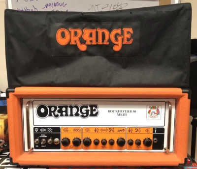 Orange Amplifiers Rockerverb 50 MKIII 50W Tubo Guitarra Amplificador Cabezal Naranja seminuevo Foto 1 de 4