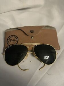 VINTAGE  1970’s - Early 1980’s Ray Ban Aviator Sunglasses