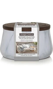 Yankee Candle Outdoor Citronella Candle | Linden Tree Blossoms Medium Candle - Picture 1 of 7
