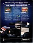 Enregistreur de caméra de cinéma Panasonic VHS Omni vintage janvier 1986 annonce imprimée pleine page
