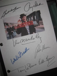 Guión de película firmado The French Connection X7 Gene Hackman Roy Scheider reimpresión RP - Imagen 1 de 1