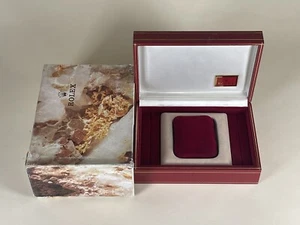 Vintage Rolex President Large Red Embroidered Watch Inner + Outer Box 60.01.2 - Picture 1 of 4