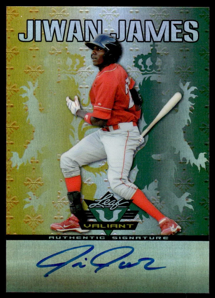 2011 Leaf Valiant #VA-JJ1 Jiwan James BASEBALL Philadelphia Phillies - Image 1 of 2