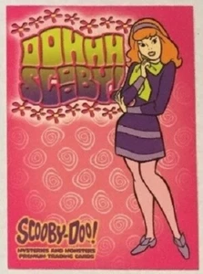 2003 Scooby Doo Mysteries And Monsters Sticker Card # S6 DAPHNE - OOHHH SCOOBY - Picture 1 of 3
