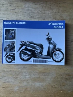 Honda Sh 300 Owner’s Manual - Image 1 of 2