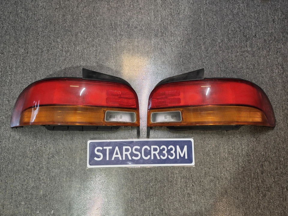 Комплект задних фонарей 1993-2001 Subaru Impreza купе седан GC8 2.5RS подлинный - Изображение 1 из 4