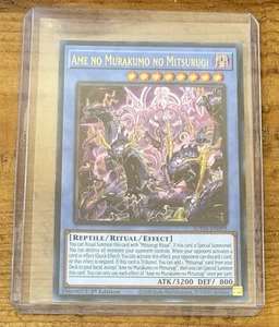 Ame No Murakumo No Mitsurugi SUDA-EN092 Supreme Darkness 1ª Edición Yugioh - Imagen 1 de 2