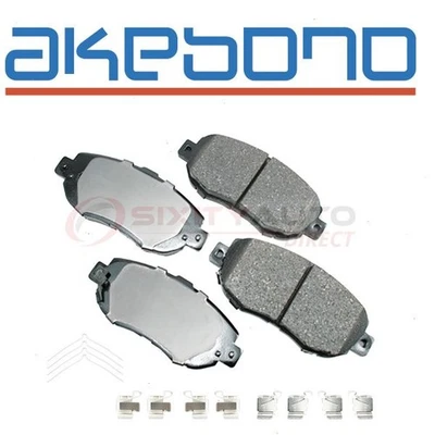 Akebono Pro-ACT Front Disc Brake Pad Set for 2002-2010 Lexus SC430 - Braking hw - Image 1 of 4