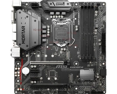 MSI B360M-MORTAR B360 Motherboard LGA 1151 Intel ddr4 Usb3.0 dvi hdmi MATX Moth - Image 1 of 4