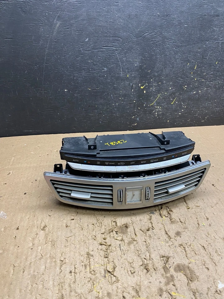 Interruptor de ventilación de aire Mercedes Benz W221 2007-2013 panel de control de clima T8582 DG Foto 1 de 4