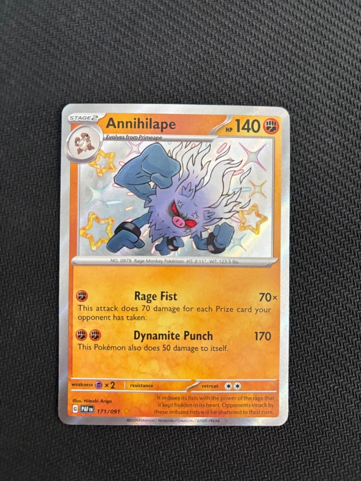 Annihilape 171/091 SV: Paldean Fates Holo - Image 1 of 1