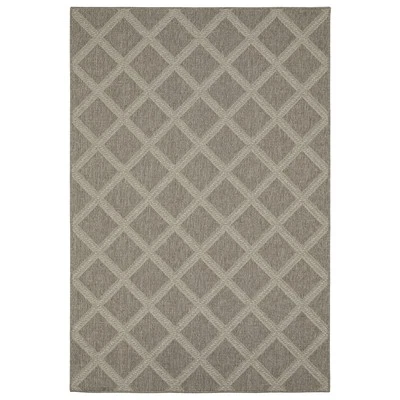 Oriental Weavers Caicos Area Rug CA02N Casual Grey Geometric - Image 1 of 3