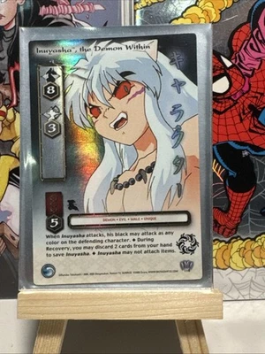 Inuyasha Jaki Ultra Rare 116 Inuyasha,  The Demon Within 1st Edition TCG - Image 1 of 3
