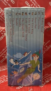 Disney Classic Storybook Library 12 Book Box Set Bambi Dumbo Peter Pan Pinocchio - Picture 1 of 4