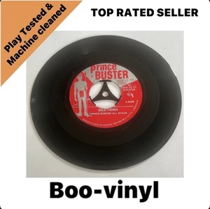Prince Buster ~ Ska Town , 7” Reggae / Ska Vinyl Record EX / M - Imagen 1 de 7