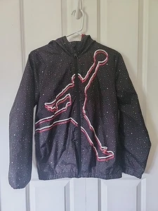 Nike Air Jordan Jacket Size Large 12-18 Years Old Youth Girls - Picture 1 of 9