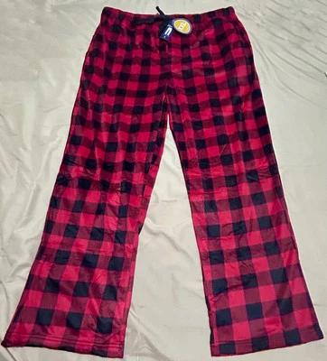 Pantalones de dormir Stafford rojos y negros a cuadros Buffalo, XXL - NUEVOS CON ETIQUETAS Foto 1 de 4