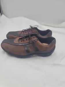 FootJoy Impulse Herren 9 W Golfschuhe Braun Leder Stil 57013 Golf Turnschuhe - Bild 1 von 6